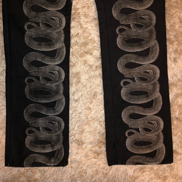 HYSTERIC GLAMOUR SNAKE DENIM - Picture 3 of 7